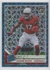 2019 Panini Donruss Optic Rated Rookie Teal Velocity Prizm Hakeem Butler u6m
