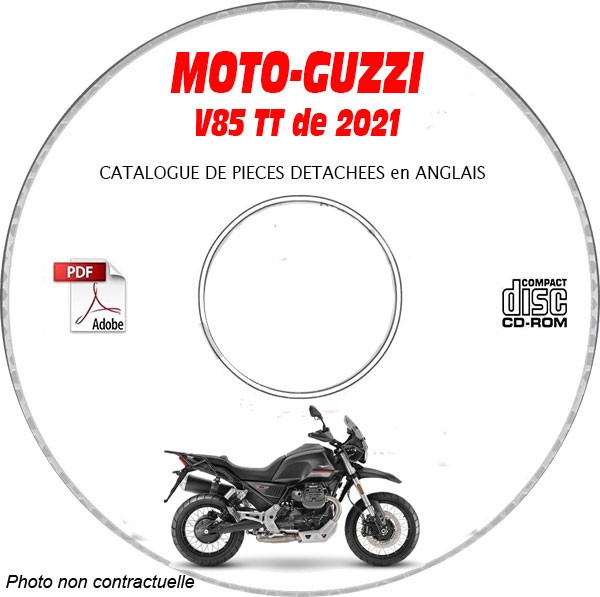 Catalogue de pièces Moto Guzzi V85 TT 21 pour réparer sa moto