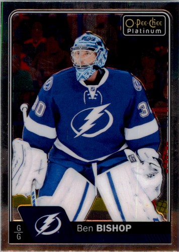 2016 O-Pee-Chee Platinum Ben Bishop #98 card
