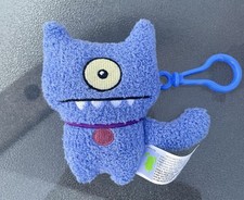 Hasbro Ugly Dolls Ugly Dog To-Go Stuffed Plush Toy 5" Keychain Backpack Clip-on