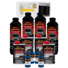 Blue Metallic 1 Gallon Urethane Truck Bed Liner Kit With Roller Applicator Kit Blue Metallic 1 Gallon Urethane Truck Bed Liner Kit With Roller Applicator Kit