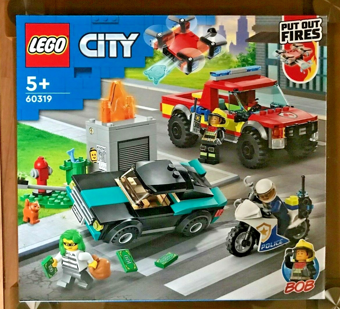 Lego – Lego City Soccorso Antincendio E Inseguimento Della Polizia
