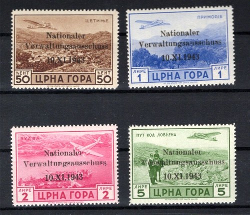 Montenegro 15/18 Perfect ** MNH MINT 400EUR (CA9032