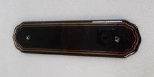 Door Finger Plates Plate Black Ceramic Furniture ref 530 (FREE UK POSTAGE)