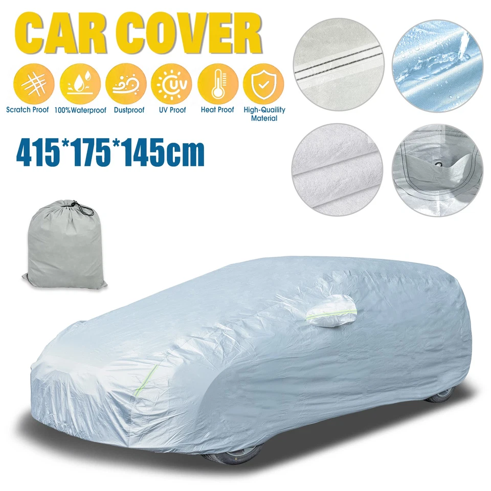 Protección impermeable para todo tipo de clima exterior para ŠKODA FABIA cubierta de coche personalizada EE. UU. Foto 2 de 4