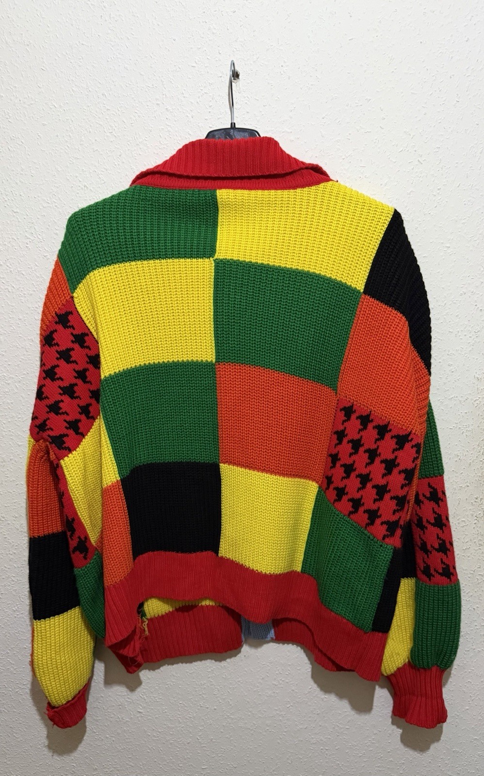 Harry Styles Patchwork Cardigan Inspired By J W A… - image 4