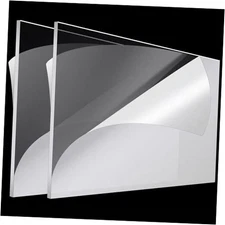  Pcs 30 x 40 Inch, 1/4 Inch Thick Clear Acrylic Sheet 30 x 40 Inch,1/4 Inch 2