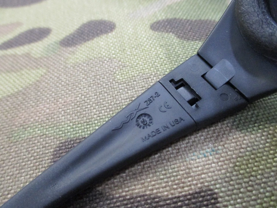 JUEGO DE GAFAS BALÍSTICAS IRROMPIBLES EDICIÓN USGI WILEY X SG-1 LENTES TRANSPARENTES/OSCUROS Foto 3 de 4