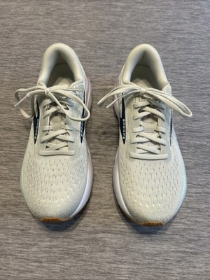 Brooks Ghost 16 Women s Size 8.5 B Grey/White/Pink Running Shoes