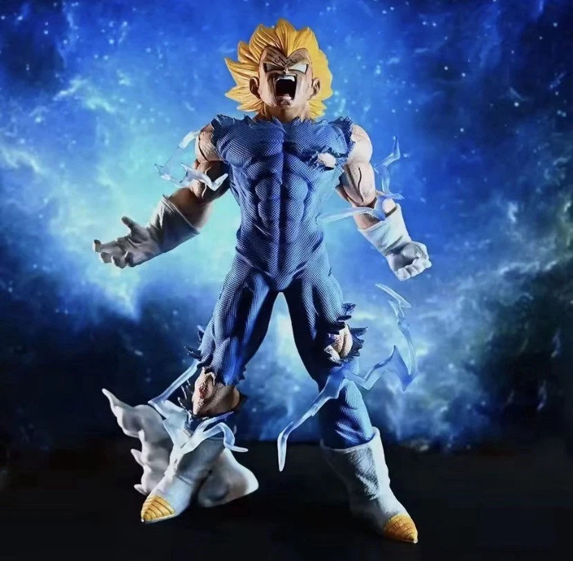 Dragon Ball Z Figurine Majin Vegeta Super Sayan 20Cm Jouet Manga Collection