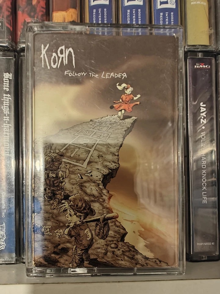 Korn Follow The Leader FULLY PLAY GRADED cassette album  Foto 2 de 4