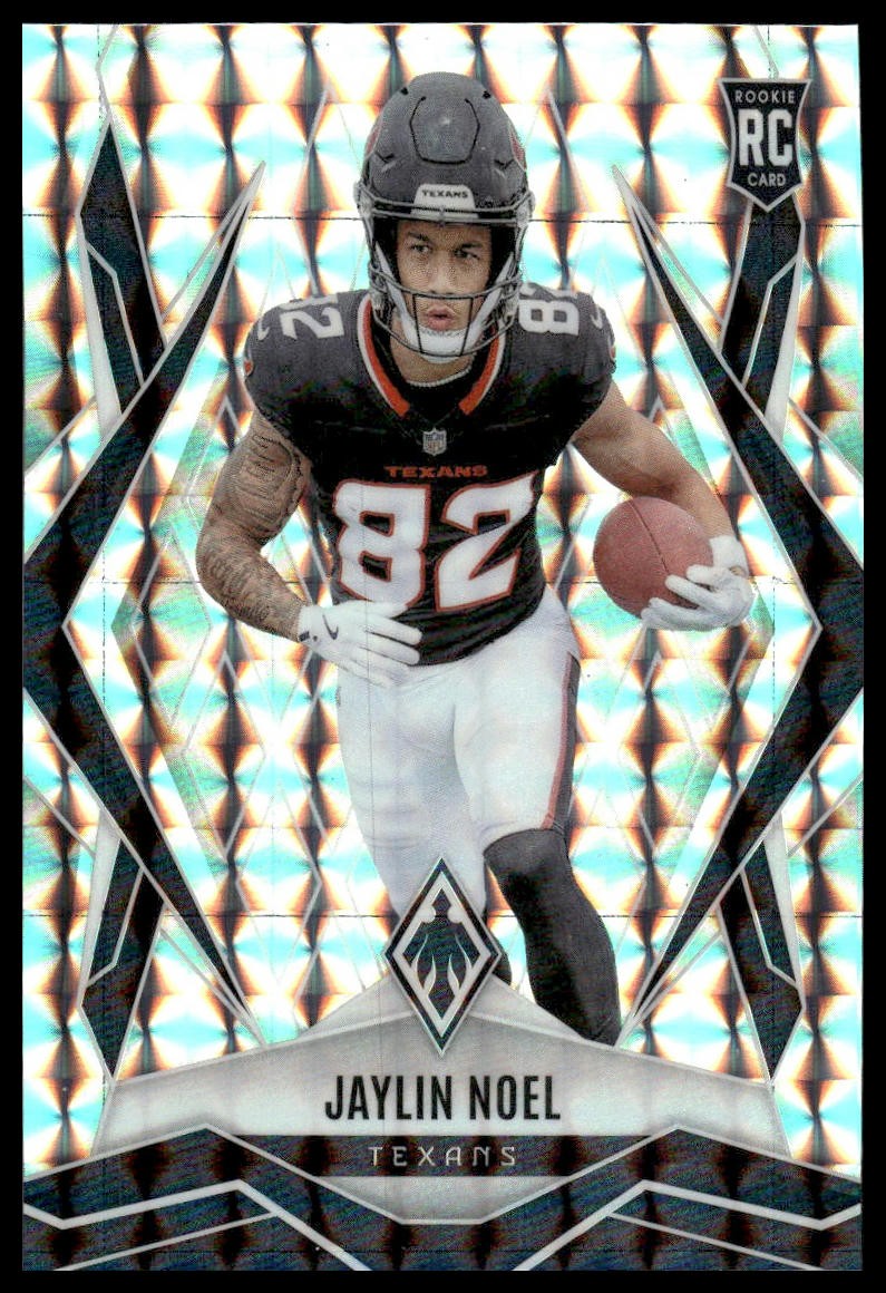 Jaylin Noel Rookie RC 2025 Panini Phoenix #161 Silver Pyramids Prizm Texans