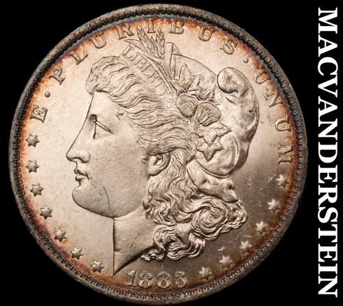 1883-O Silver Morgan Dollar - Ch Gem Brilliant Uncirculated+++  Lustrous  #i7087