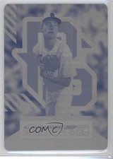 2015 Leaf Perfect Game AAC Game-Day Printing Plate Magenta 1/2 Charles King 3zk