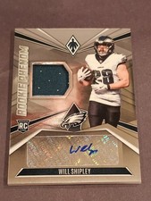 2024 Panini Phoenix - Rookie Phenoms Jersey Autographs Will Shipley /299 RC Auto