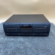 Kenwood X-47 Stereo Doppio Auto Reverse Cassette Deck HiFi Separato *Funzionante*