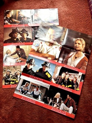 Backdraft Aushangfotos 14 Stck. Inkl 2x 30x42cm, Kurt Russell, Donald Sutherland