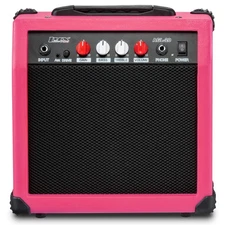 LyxPro Electric Guitar Amp 20 Watt Amplifier Built in Speaker Headphone Jack ...