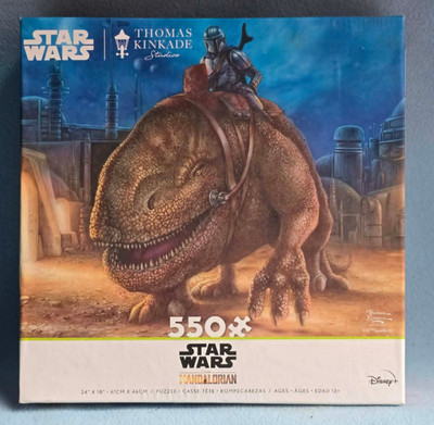 Ceaco - The Reckoning - The Mandolorian - Star Wars 550 Teile Puzzle Rarität