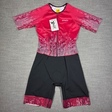 NEW Sparx Sports Mens Aerosuit Triathlon Suit 2XL Padded Cycling Race One Piece