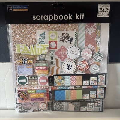 Me & My Big Ideas Scrapbook Kit Royal Caribbean Cruise Family Vacation New