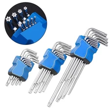 Handy Double Ended Screwdriver & Hex Key Set with 9 Sizes for Tight Spaces