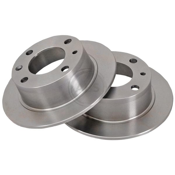 2 Bremsscheiben Voll Ø 224 Mm 7 Mm A.B.S. FüR U.A. CitroËN BX-image