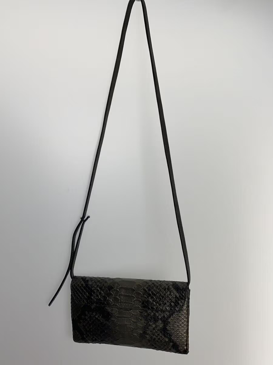 FURLA Gray Python Print Mini Square Shoulder Bag - image 3