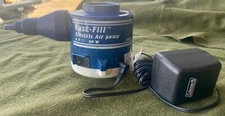 FAST-FILL ELECTRIC AIR PUMP. 6V/60W.   AIR MATTRESS