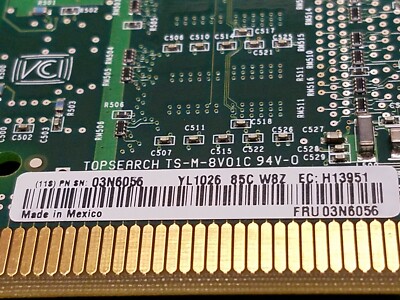 IBM 03N6056 (5713) - IBM 573B 1GB-TX iSCSi Toe 1-Port PCIx Adapter
