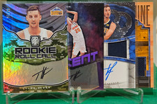 (4) TYLER LYDON 2017-18 Totally Certified Camo/25 Ascension/50 Rookie Auto Cards