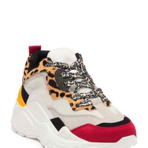 STEVE MADDEN Antonia Leopard Fashion Sneakers 8.5 | eBay