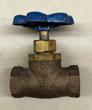 3/8" Brass Bronze Globe Valve Threaded