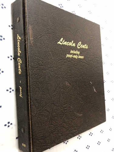 1909-1995 Lincoln Penny Wheat Cent Coin Album Includes Proof Coins