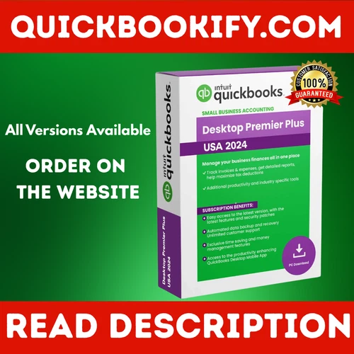 ✅Quickbooks Premier Plus 💻All Versions Avail​✅ ( Read The Description ) ✅ 2024