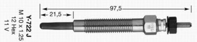 Ngk 9974 Candeletta Di Preriscaldamento, Ricambio Auto Originale, Montaggio Facile - 3