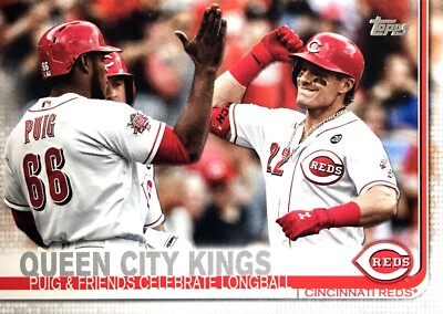 2019 TOPPS UPDATE VETERAN COMBO DEREK DIETRICH YASIEL PUIG