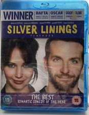 Image of SILVER LININGS PLAYBOOK [BLU-RAY] BRADLEY COOPER, JENNIFER LAWRENCE - NEW/SEALED