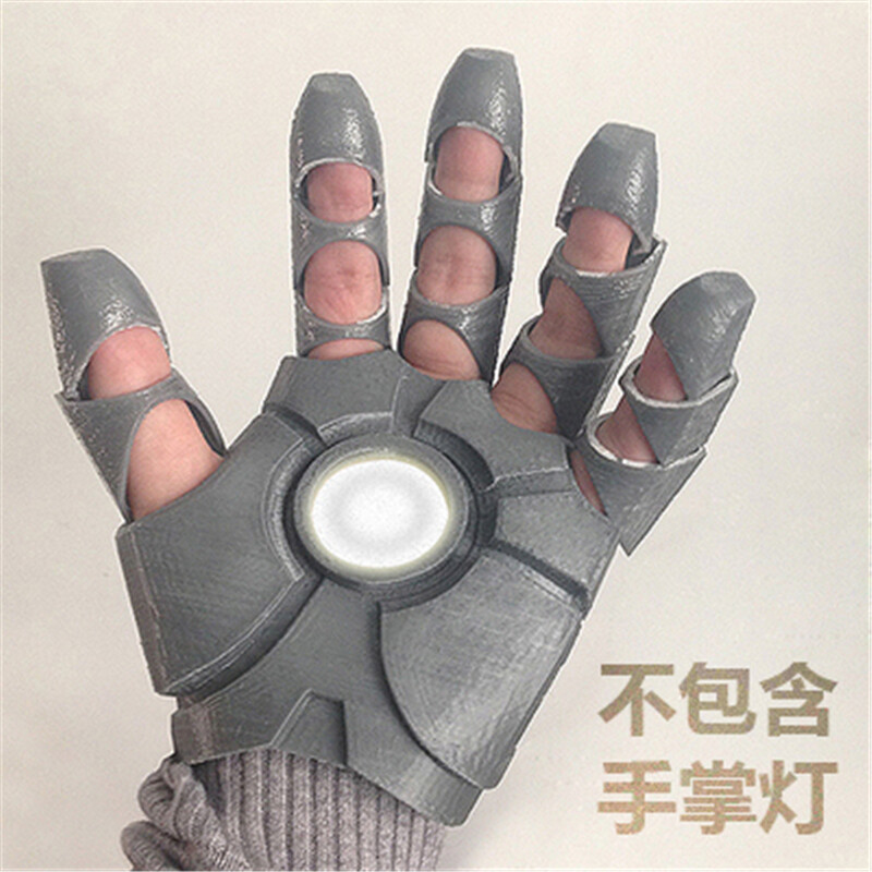 A Pair Iron Man Gloves MK7 MK42 3D Printing Cosplay Props Gloves DIY - Main Image