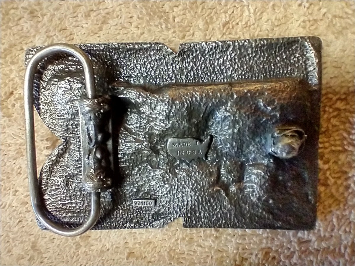 Kawasaki Loader ZIII Belt Buckle Pewter | eBay