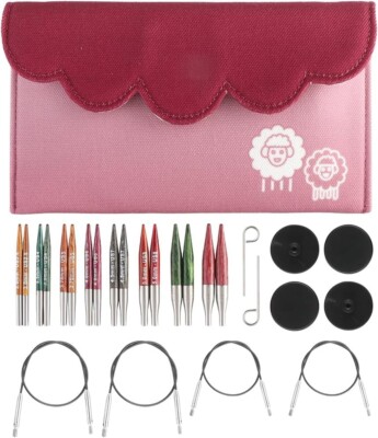 KnitPro Dreamz Mini Interchangeable Knitting Needle Set 5cm (2'')