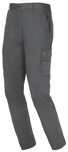Pantaloni da lavoro ISSA STRETCH uomo cotone multitasche estivi leggeri  comodi | eBay