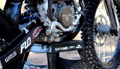 Kawasaki KX85 KX100 Wide Pro Series Foot Pegs Black Flo