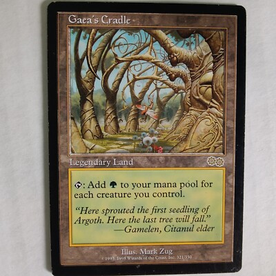 Gaea's Cradle - SP - Urza's Saga USG - MTG | eBay