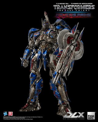 Threezero Transformers: The Last Knight DLX Nemesis Prime Figure