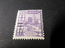 ALGERIE 1927, timbre 71, SURCHARGE', neuf**, VF MNH STAMP