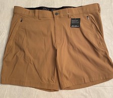 Eddie Bauer Shorts MR Horizon Guide Wander S Tawny Shorts Size 42 NWT