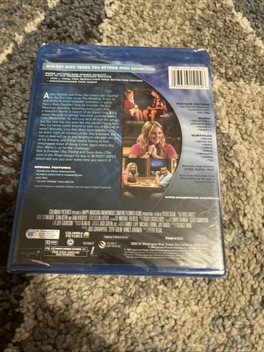 50 First Dates (Blu-ray, 2004) New Sealed Adam Sandler, Drew Barrymore Comedy - Bild 2 von 2