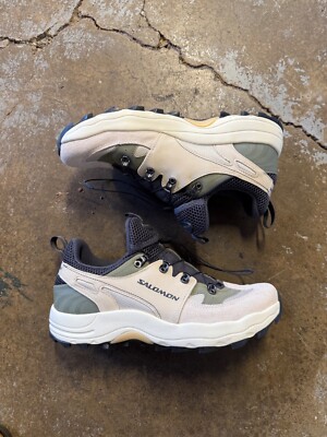 Size 10 - Salomon Raid Wind Advanced Ebony/Rainy Day/Deep Lichen Green