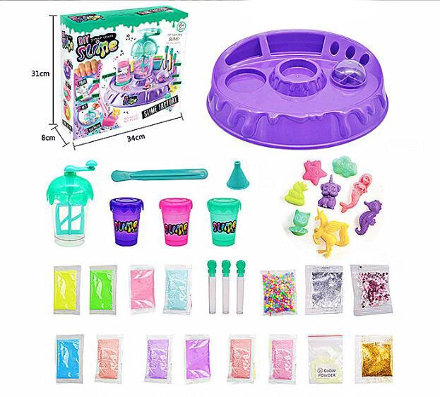 Komplettset Kreatives DIY Schleim selber machen für Kinder Neue - Bild 4 von 4